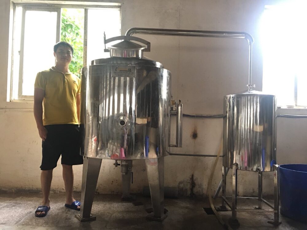 Nồi nấu rượu 30Kg