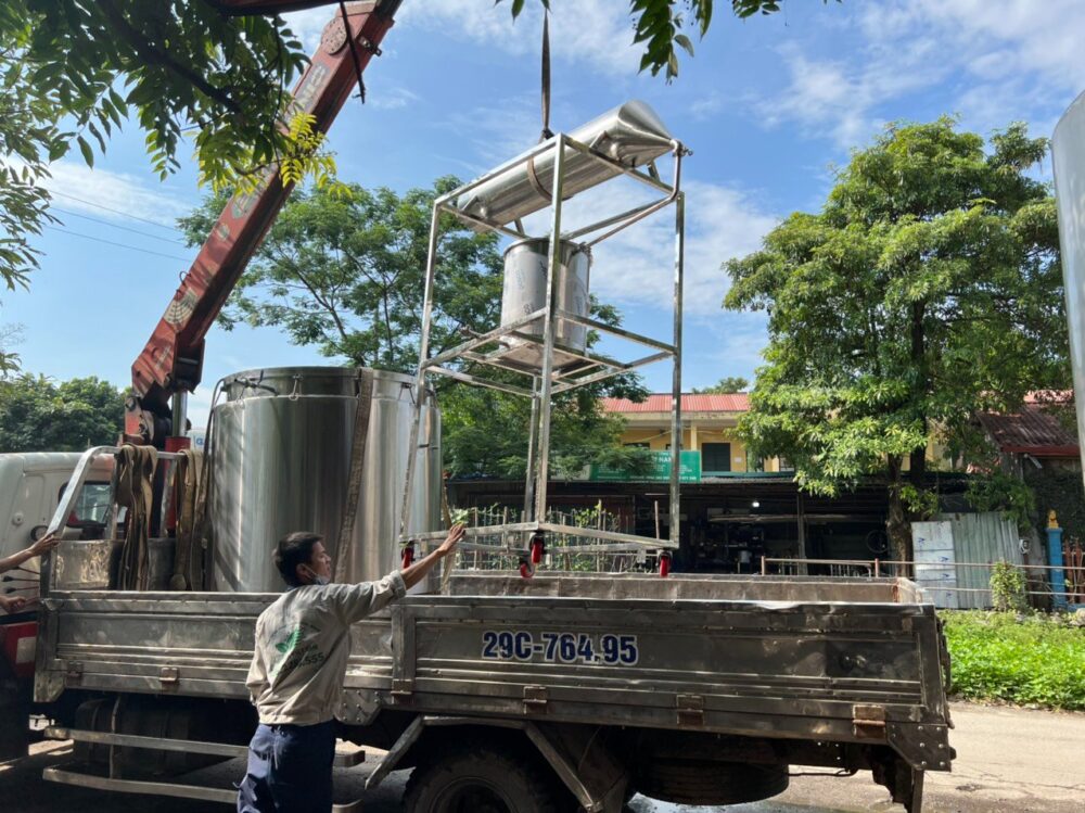 noi chung cat tinh dau do bau da cong suat agritech