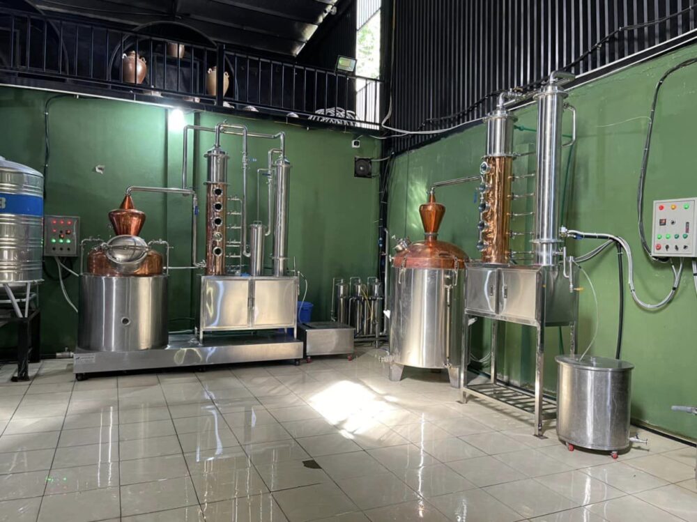 nồi nấu rượu bằng đồng