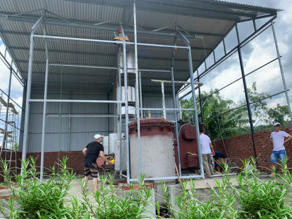 nồi chưng cất tinh dầu miền bắc