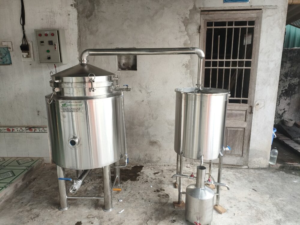 Nồi chưng cất tinh dầu tại Bắc Kạn
