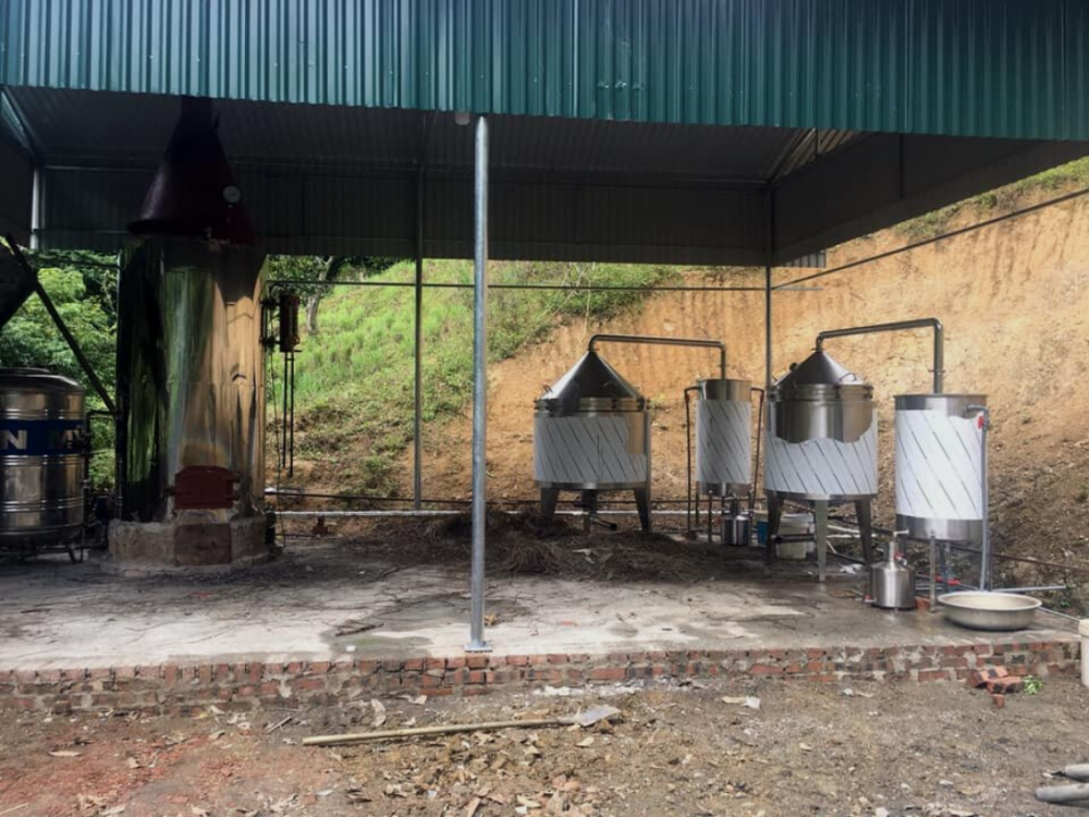 Nồi chưng cất tinh dầu tại Lạng Sơn