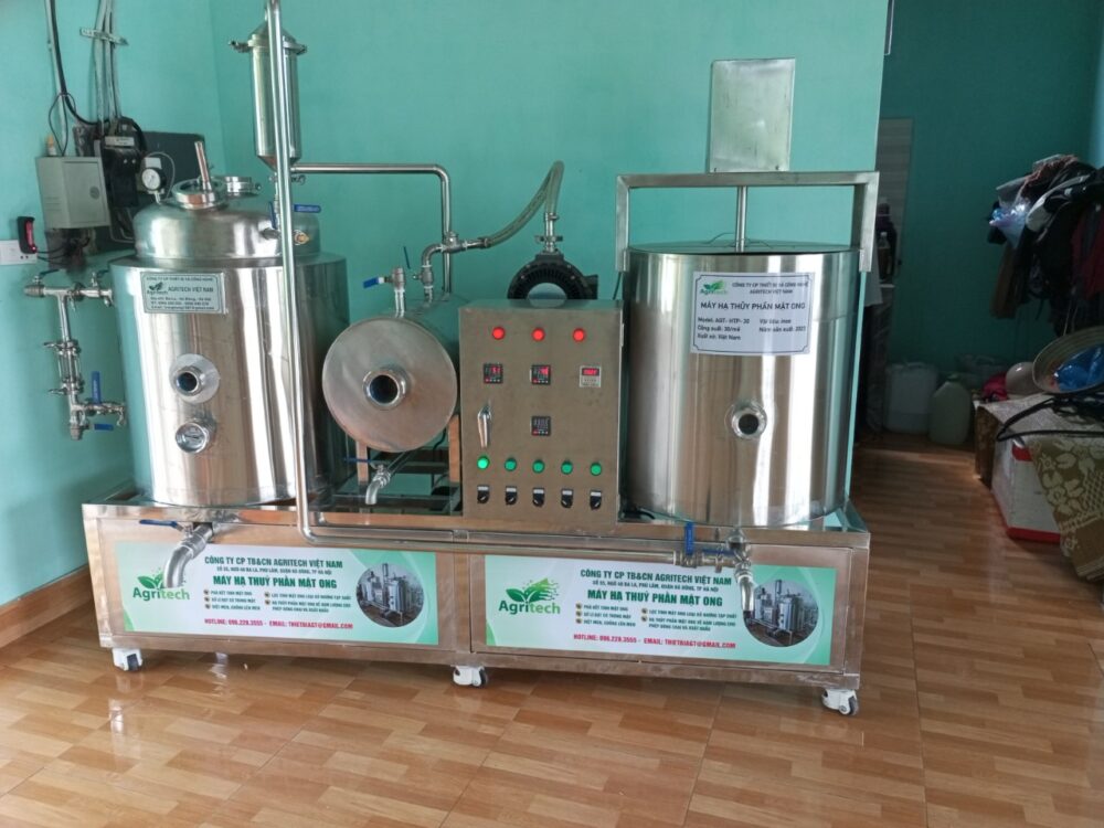 MÁY TÁCH NƯỚC CHO MẬT ONG TẠI ĐẮK NÔNG