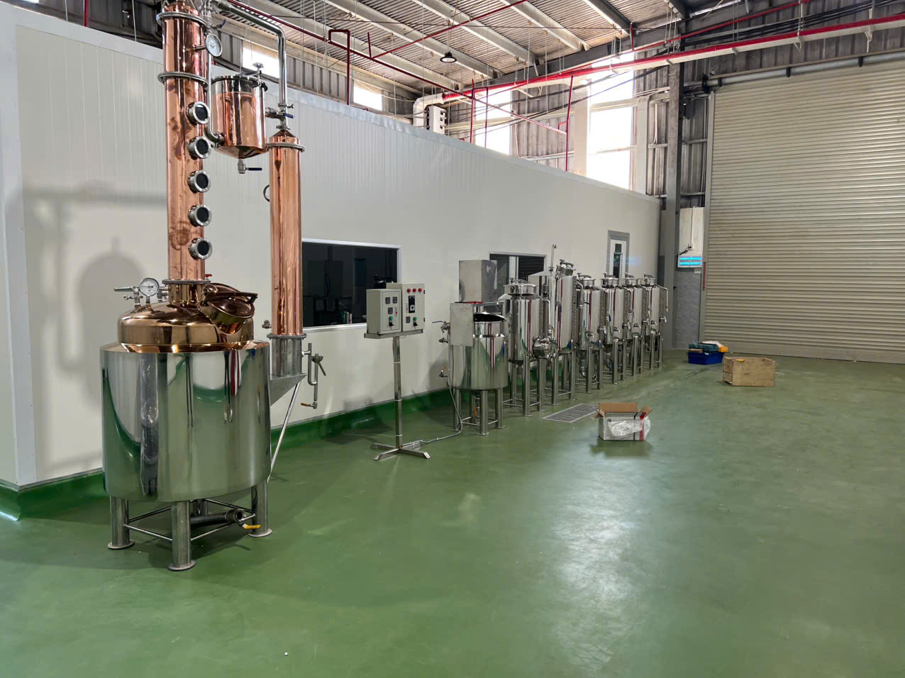 Dự Án Dây chuyền Chưng Cất Rượu Trái Cây